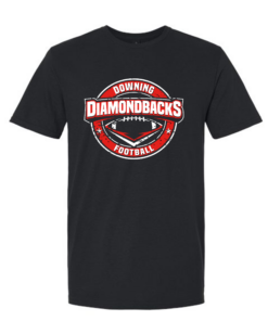 Alternative view of Football 26 Tshirt