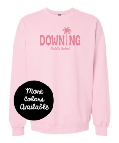 Pink Palm Inspired Sweatshirt
