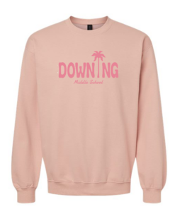Alternative view of Pink Palm Inspired Sweatshirt
