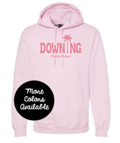 Pink Palm Inspired Hoodie