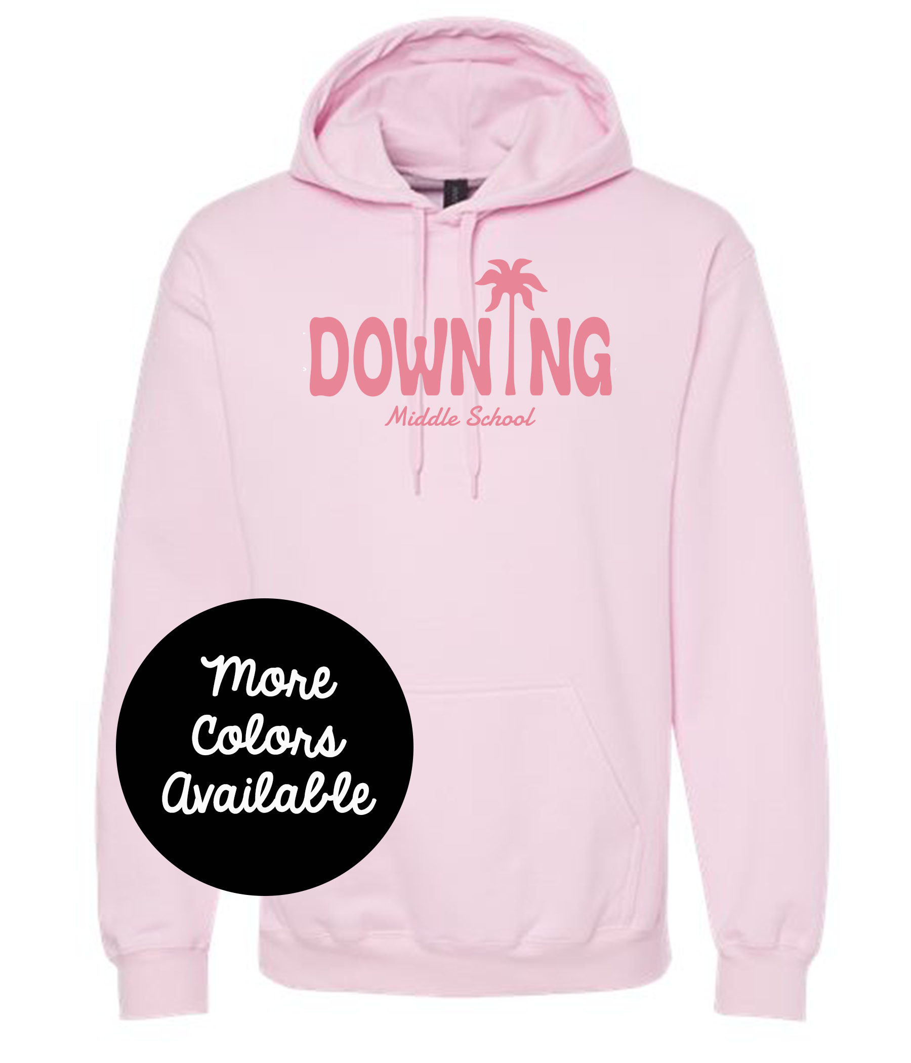 Pink Palm Inspired Hoodie