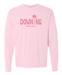 Alternative view of Pink Palm Inspired Long Sleeve