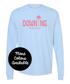 Pink Palm Inspired Long Sleeve